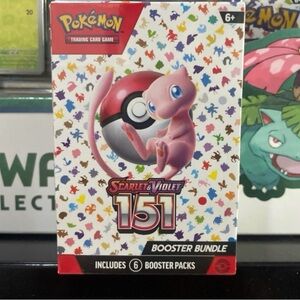Pokemon Scarlet & Violet 151 Booster Bundle - Pink, Red, White, Blue, Purple